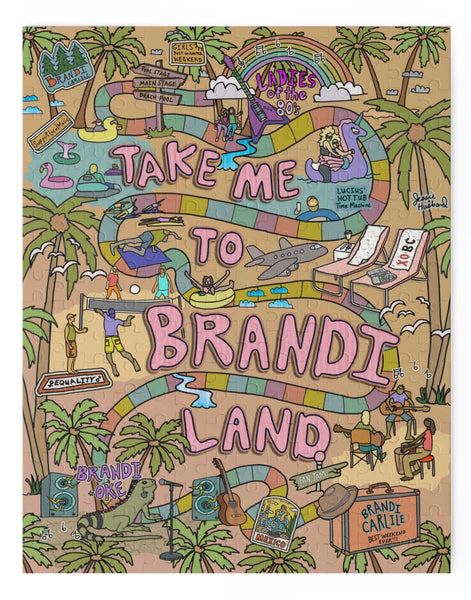 Take me to Brandi Land - GJWW5!!! Poster, Puzzle, Tshirt