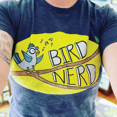 Bird Nerd T-Shirt - Jessie husband