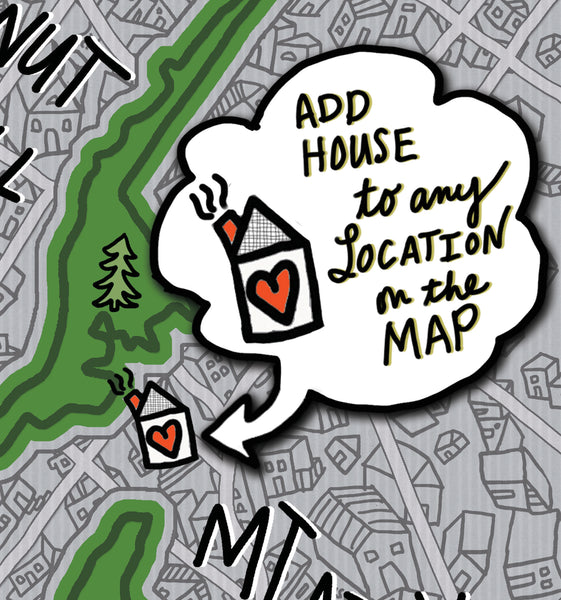Map of Wissahickon Valley Park, Philadelphia Fairmount Park (customization and framing options available) - Jessie husband