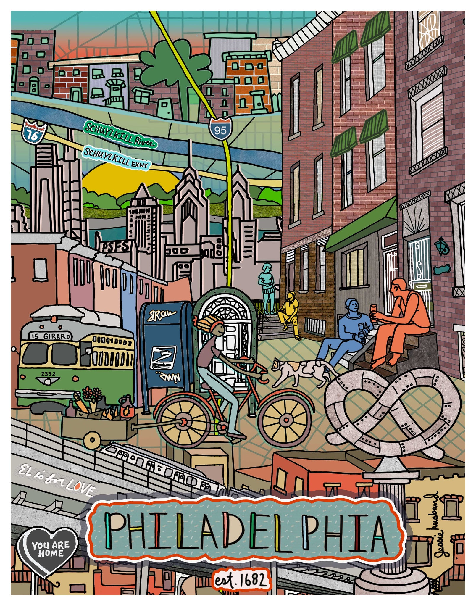 Philadelphia, you are home (framing options available)