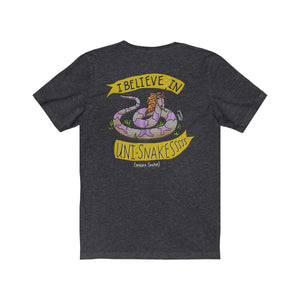 I Believe in Uni-Snakessss T-Shirt - Jessie husband