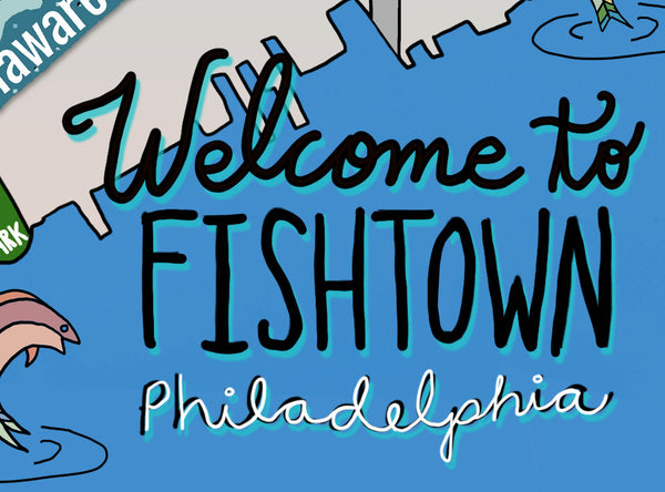 Map of Fishtown, Philadelphia - Jessie husband